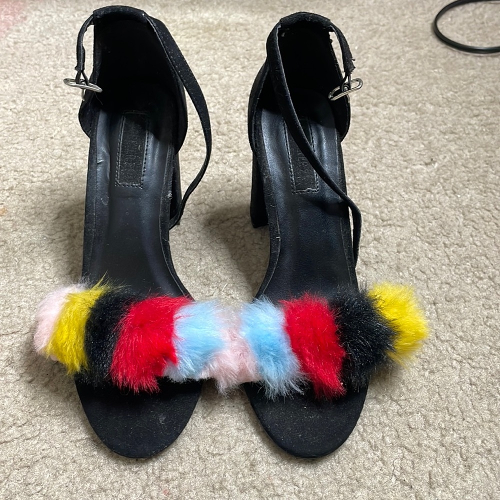 Fur heel